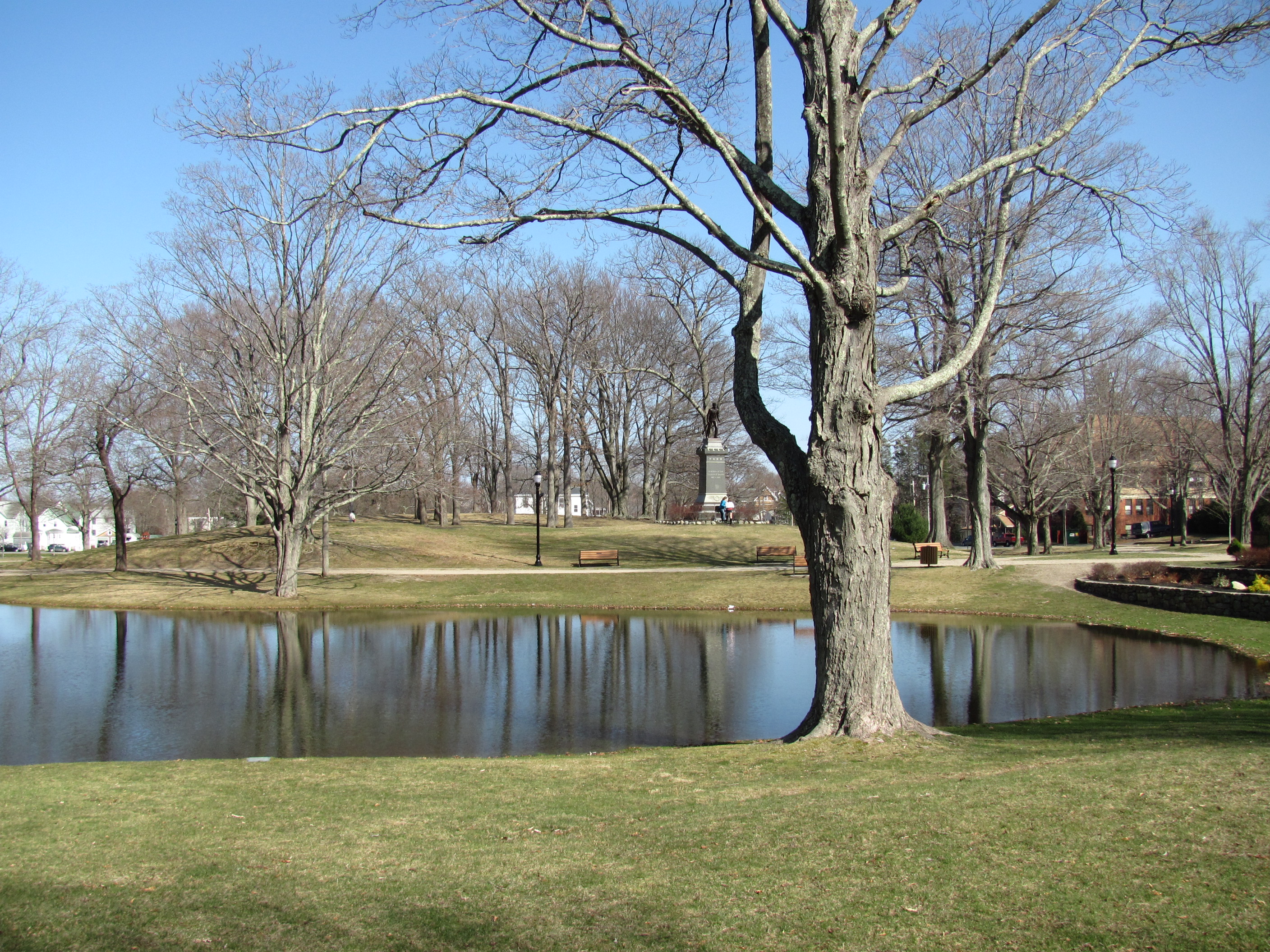 Whitman Park in Whitman, Massachusetts